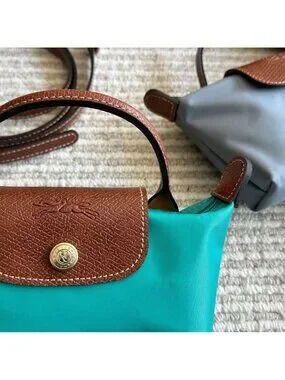 ?? LONGCHAMP Mini Leather Crossbody Bag - Adorable & Chic
